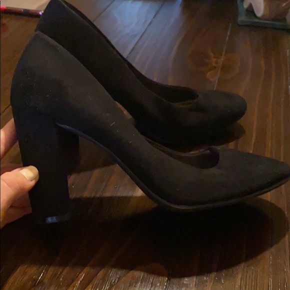 ASOS Shoes - Black pump fioni 9.5 faux suede flight attendant shoes